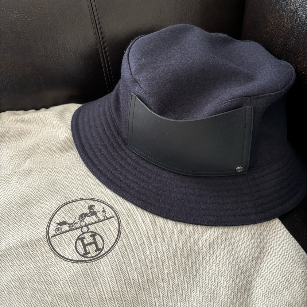 Hermes wool bucket hat